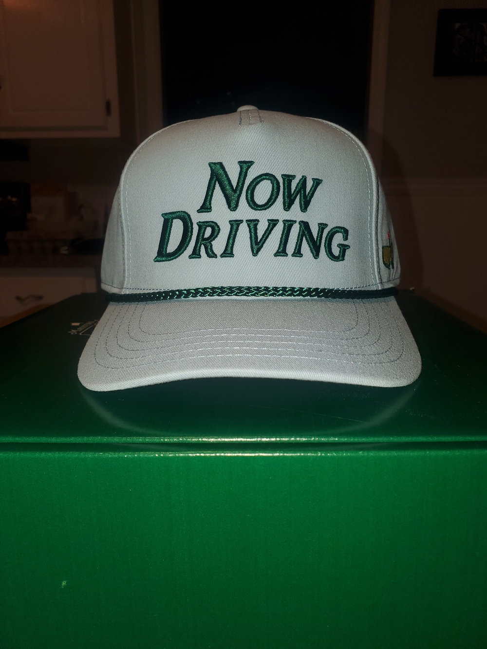 NWT 2026 Masters "Now Driving" Embroidered Hat